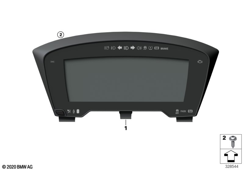 комбинация приборов