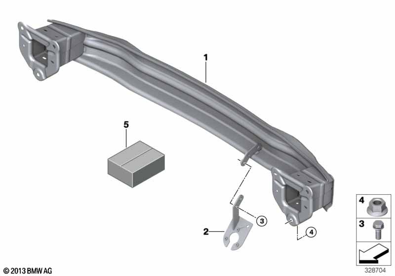 Дооснащение подг.под задний кронштейн