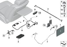 Бортовой монитор, широкий экран