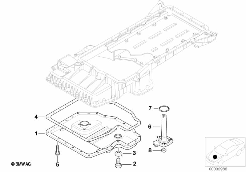 Гайка шестигранная