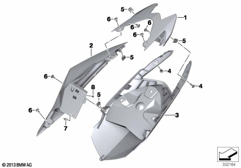 K46/K47 Щиток блока задних фонарей
