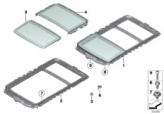 Панорамная крыша с электроприводом