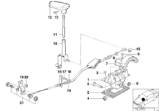 Механизм переключения передач АКПП