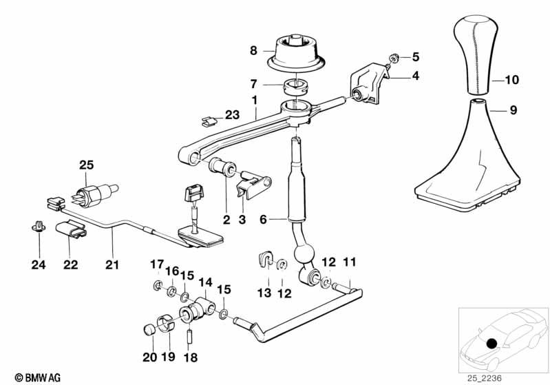 Механизм переключения передач МКПП