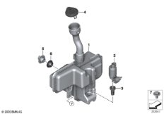 Бачок стеклоомывателя