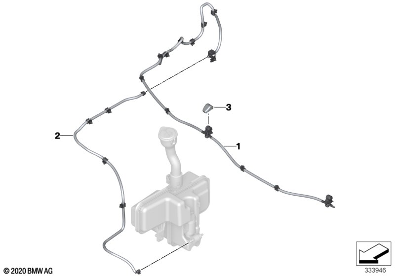 Детали стеклоомывателя