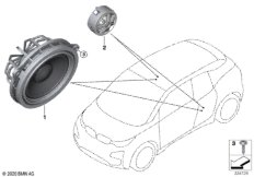 Детали заднего динамика
