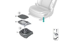 Детали центрального НЧ-динамика