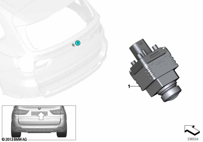 Видеокамера заднего хода
