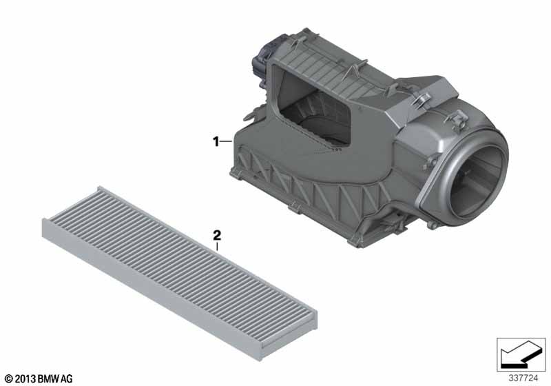 Микрофильтр/детали корпуса