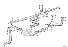 Термостат сист.охлаждения/водяной шланг