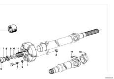 Эластичная муфта карданного вала