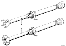 Карданный вал (шарнир равн.угл.скор.)