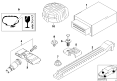 ЭБУ сист.контроля давления в шинах (RDC)