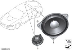 Детали динамика в задней стойке