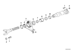 Дополн.элементы кард.вала,промежут.опора