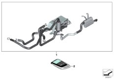 Комплект дооснащ.автон.сист.отопления