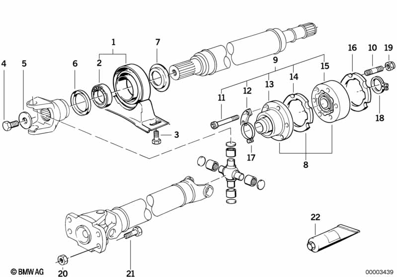 Болт с шестигранной головкой с шайбой