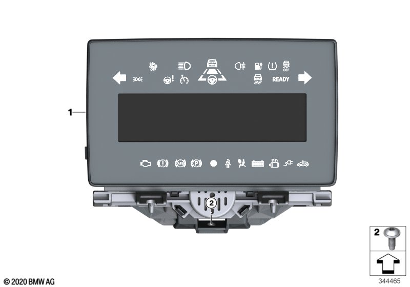 комбинация приборов