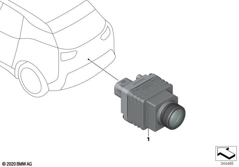 Видеокамера заднего хода