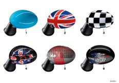 Обтекатели наружных зеркал - R5x, R6x