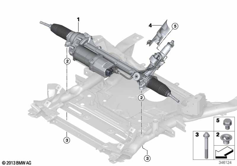 F15/F16 рулевая рейка