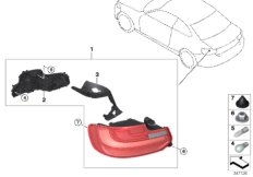 Блок задних фонарей