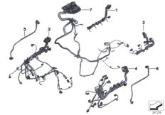 жгут проводов двигателя