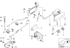 Привод двери/замок двери Зд