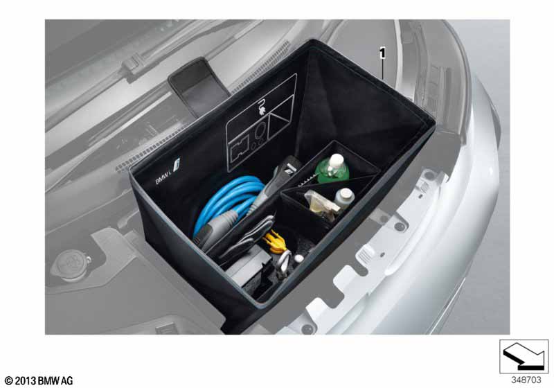 Бортовая сумка BMW i3