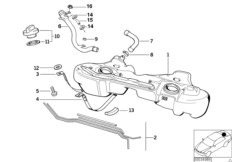 Топливный бак пластмассовый