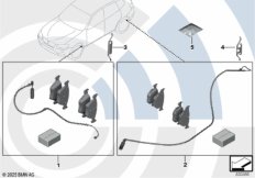 Сервисный к-т торм.колодки / Value Line