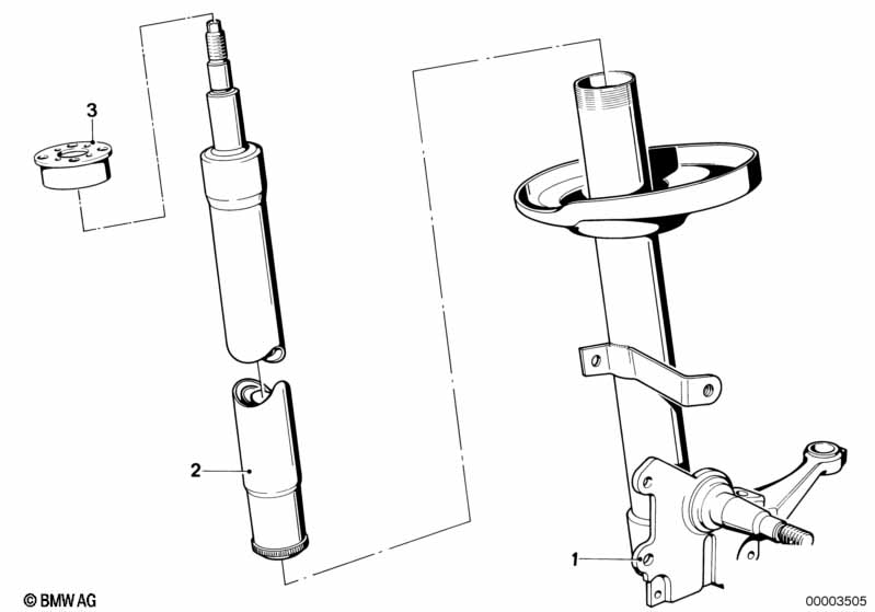 Амортизационная стойка Пд/амортизатор