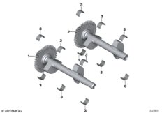 Балансир кривошипно-шатунного механизма