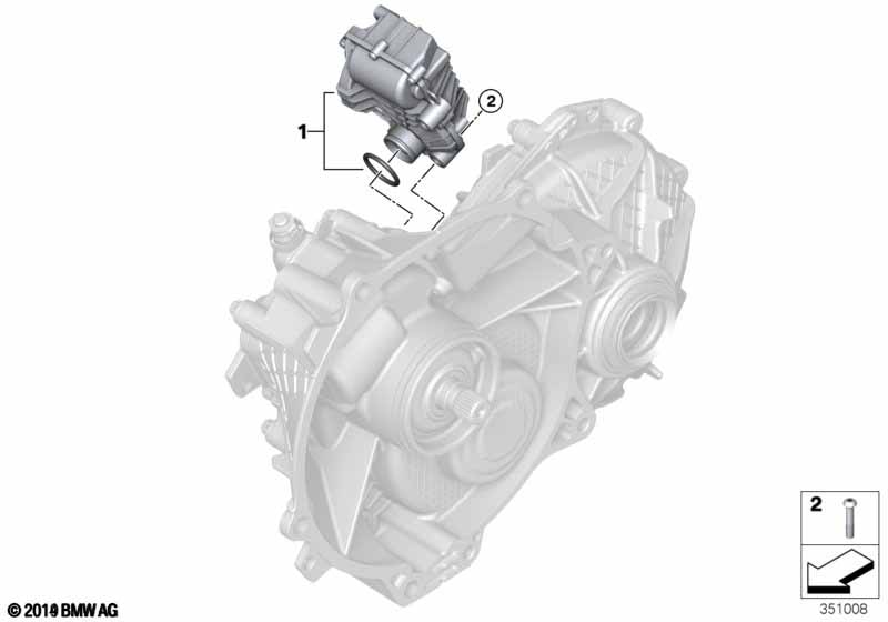 Коробка передач E, детали