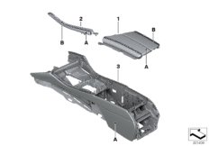 Индивид.центр.консоль/подлок. Ср
