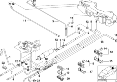 Топливопровод/ элементы крепления