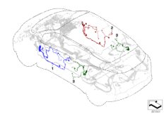 Жгуты проводов двери