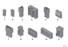 Корпус вилки разъема ELO неводонепрониц.