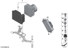 Гидроагрегат DSC/ЭБУ/кронштейн