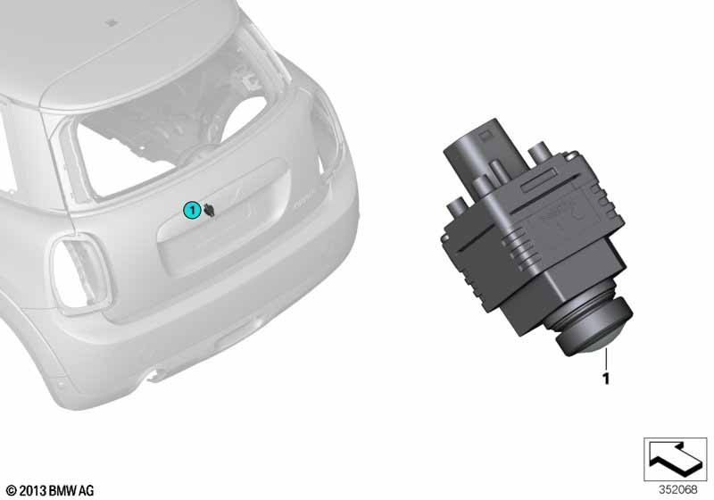 Видеокамера заднего хода