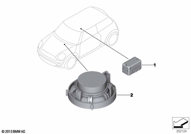 Детали устройства громкой связи