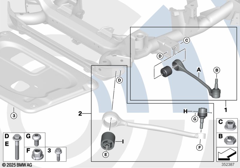 E83 ремкомплект рычаша