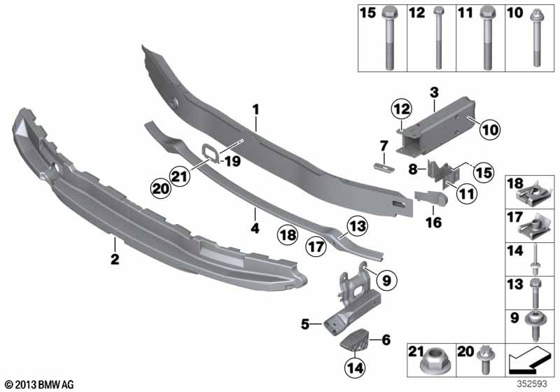 Болт Torx с шайбой