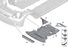 Экран моторного отсека