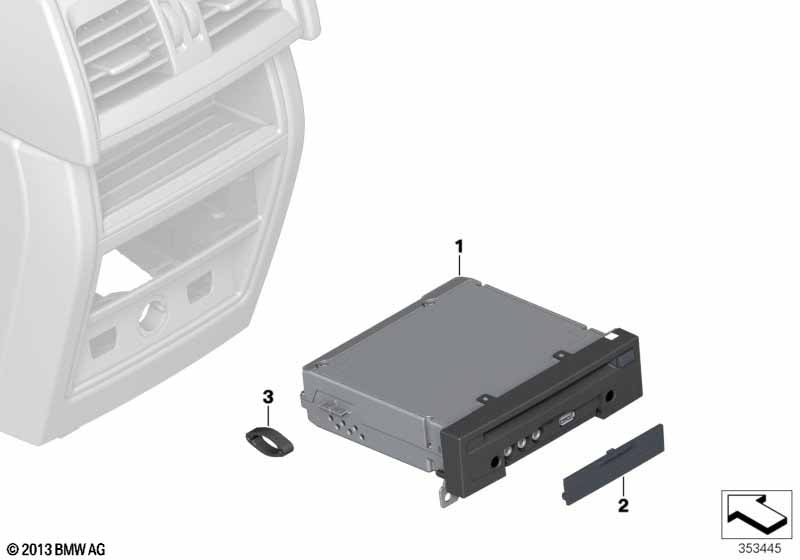 Развлекат.сист.в задней части салона