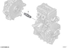 Торсионный шлицевый вал
