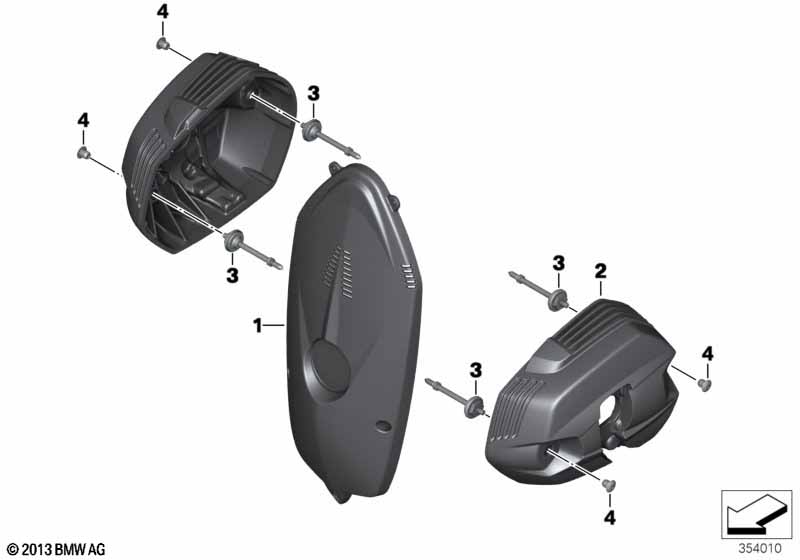 Карбоновые детали двигателя