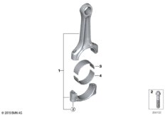 Шатун кривошипно-шатунного механизма