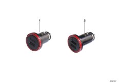 Зарядное устройство MINI, разъем USB